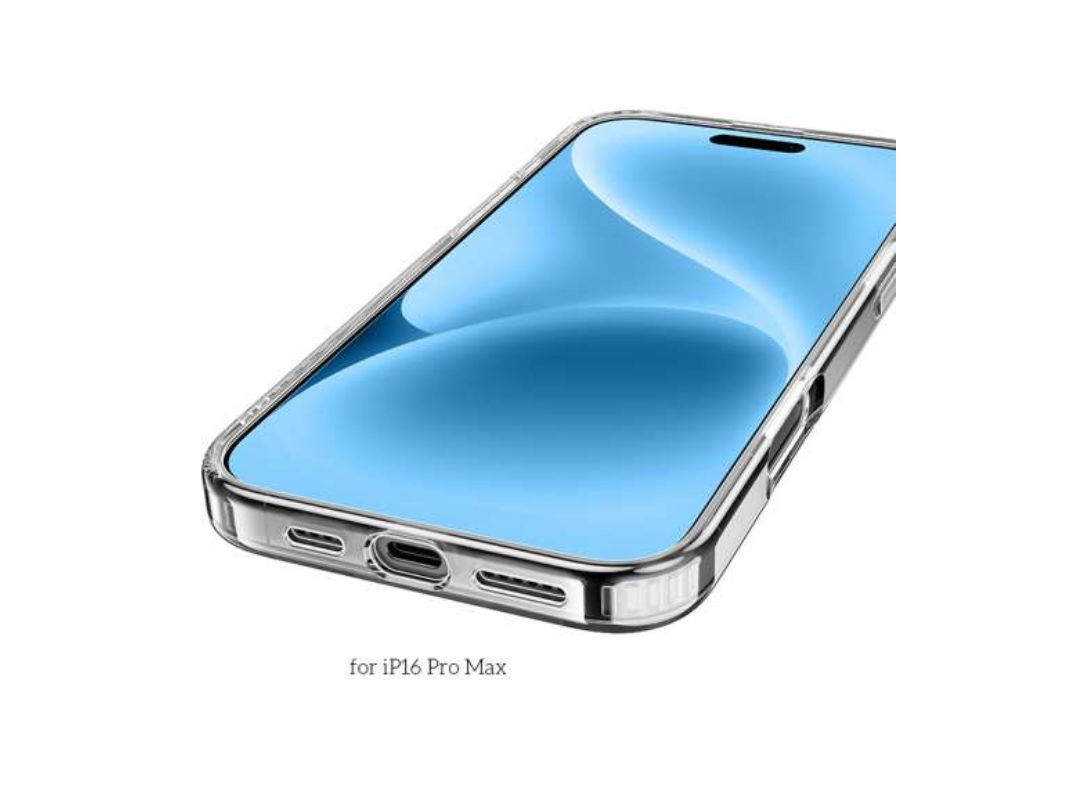 Hoco Magnetic Case for iPhone 16 Pro Max Transparent Wireless Charging Hoco Magnetic Case for iPhone 16 Pro Max Transparent Wireless Charging